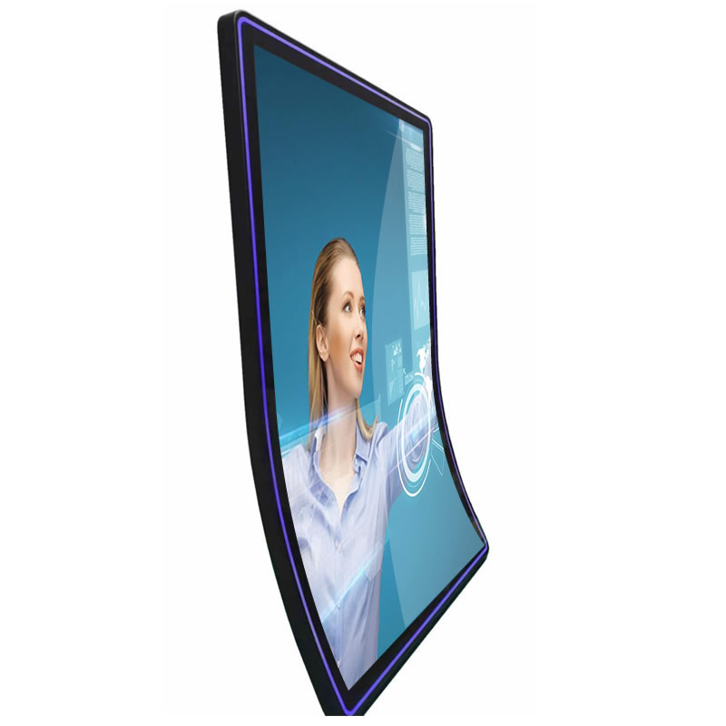 43 inch LED Halo Framed J Type Curved Touch Monitor